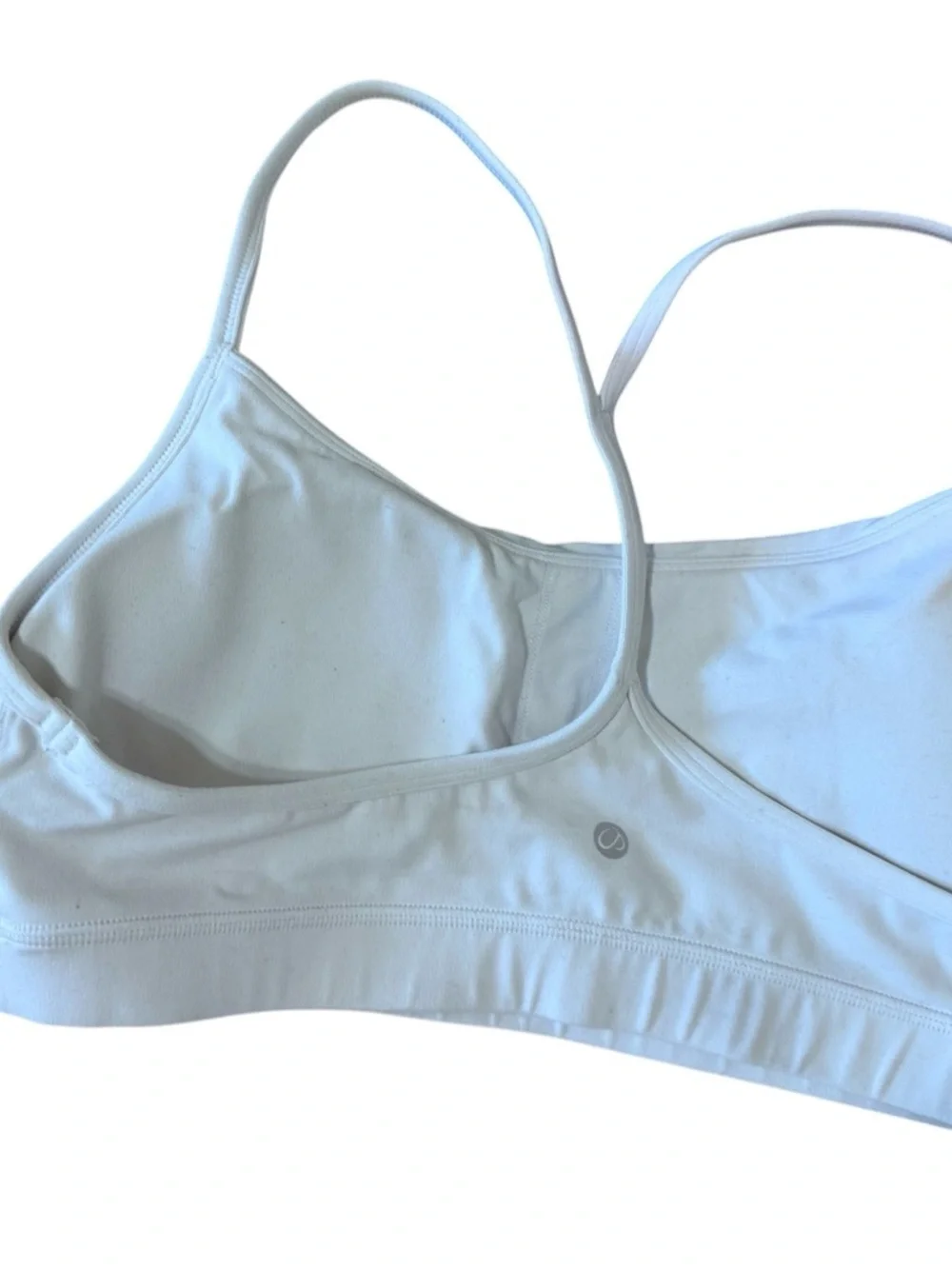lululemon athletica White Scoop-Neck Wireless Bralette